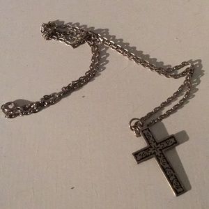Christian Cross with chain